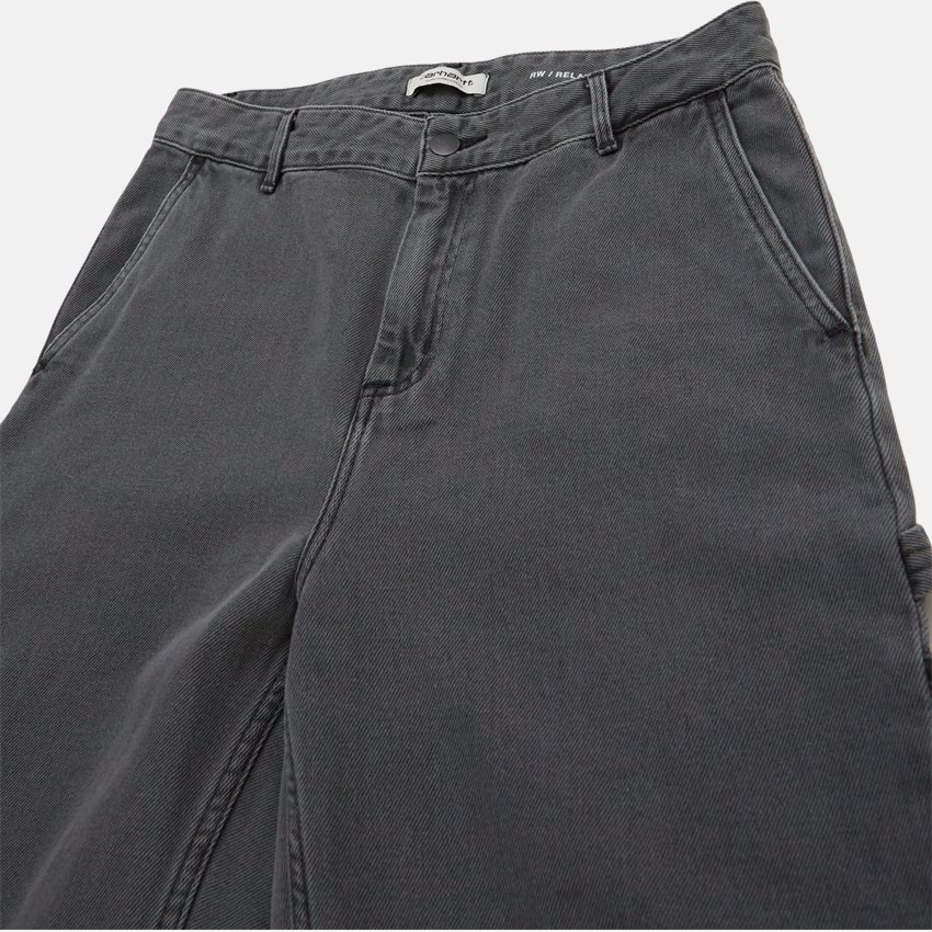 Carhartt WIP Women Jeans W PIERCE PANT STRAIGHT I031251.8912 BLACK STONE BLEACHED